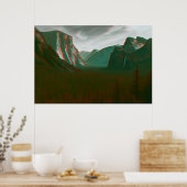 Poster Yosemite in 3D (Cuisine)