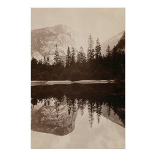Poster Yosemite - Lac Mirror - Parc national