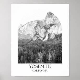 Poster Yosemite National Park California Arch