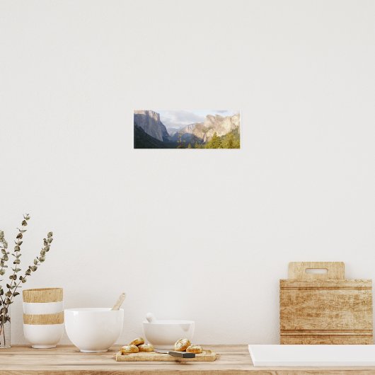 Poster Yosemite Panorama (Cuisine)