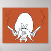 Poster Yosemite Sam Fusils Fumeurs (Devant)