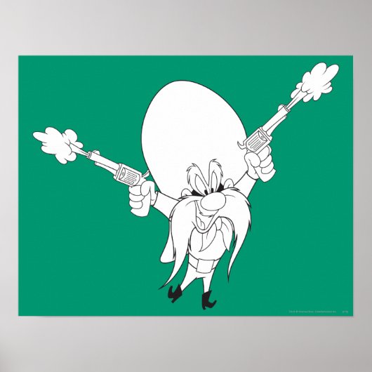 Poster Yosemite Sam Guns Blade (Devant)