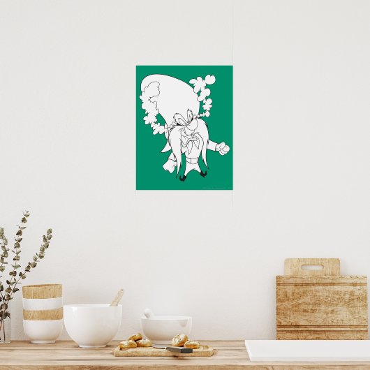 Poster Yosemite Sam Steaming Mad (Cuisine)