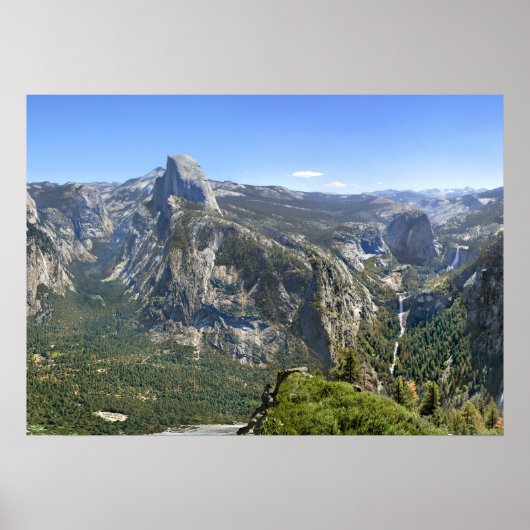 Poster Yosemite Valley Panorama - Yosemite (Devant)