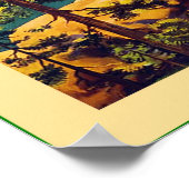 Poster Yosemite ~ Vintage voyage (Coin)