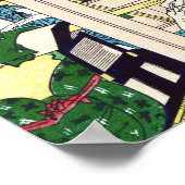 Poster Yoshida sur le Tokaido (Coin)