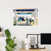 Poster Yoshida sur le Tokaido (Bureau à domicile)