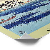 Poster Yoshiwara par Ando, Hiroshige Ukiyoe (Coin)