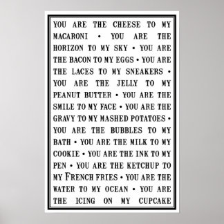 Poster You Are...