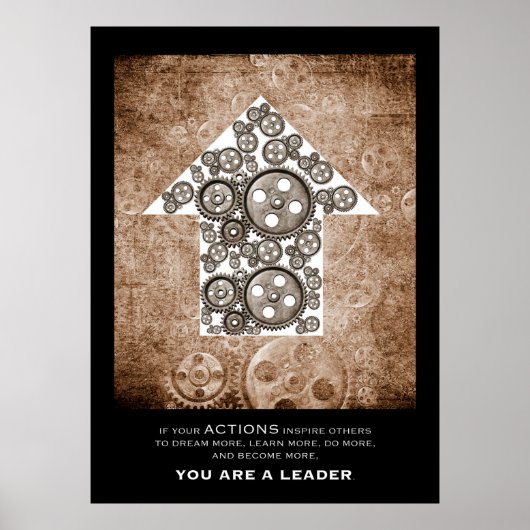 Poster You are a leader (Devant)