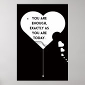 POSTER YOU ARE ENOUGH (Devant)