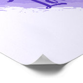 Poster "You Are Love" Purple Heart Imprimer (Coin)