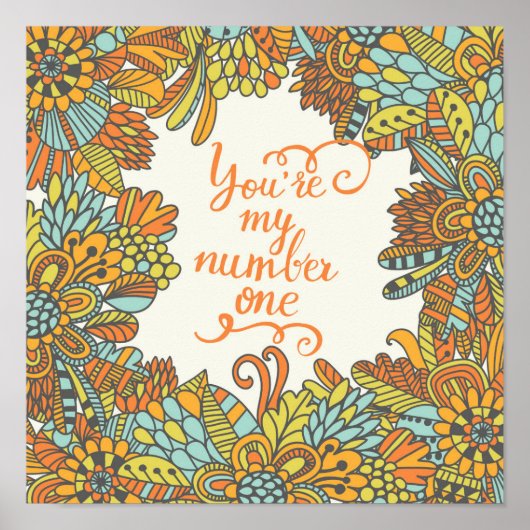 Poster You Are My Number (Devant)