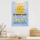 Poster You are my sunshine. (Cuisine)