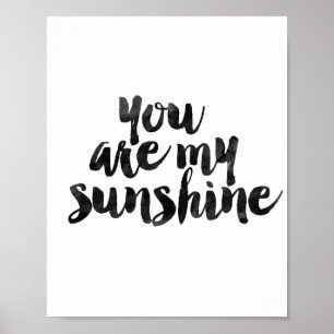 Poster You Are My Sunshine