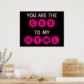 Poster You are the CSS to my HTML (Cuisine)