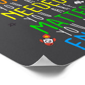 Poster You Are Worthy You Are Loved Suicide Prevention Aw (Coin)