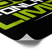 Poster You Are Your Only Limit, Insration And Motivation  (Coin)