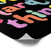 Poster You Can Do Hard Things Teacher Back To School Moti (Coin)