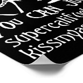 Poster You Can Just Supercalifragilistic Kissmyadocious  (Coin)