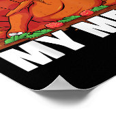 Poster You Can't Beat My Meat Naughty Thanksgiving Turkey (Coin)