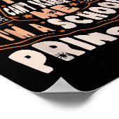 Poster You Can't E Me I Am A School Principal Halloween  (Coin)