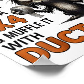 Poster You Can't Fix Stud But You Can Numb It With A 2x4 (Coin)