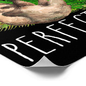 Poster You Can't Rush Perfection Funny Sloth  (Coin)