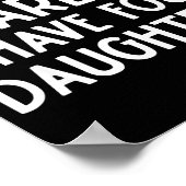 Poster You Don't E Me I Have 4 Four Daughters Funny Mom D (Coin)