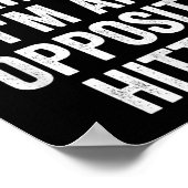 Poster You Don't E Me I'm An Opsite Hitter Volleyball Pla (Coin)