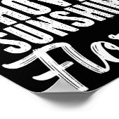 Poster You Don't Have To Shovel Sunshine Funny Florida Va (Coin)