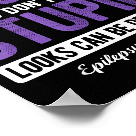 Poster You Don't Look Stud Elepsy Awareness  (Coin)