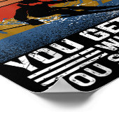 Poster You Dont Stop Skiing When You Get Old Funny Skiing (Coin)