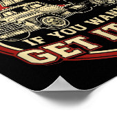 Poster You Gotta Get Funny Dump Truck Driver Trucking Dad (Coin)