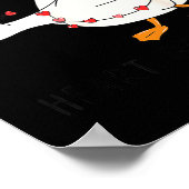 Poster You Make My Heart Go Honk Funny Goose Valentine  (Coin)