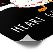 Poster You Make My Heart Go Honk Goose Valentine's Day (Coin)
