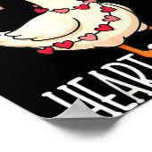 Poster You Make My Heart Go Honk Valentine Goose  (Coin)