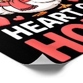 Poster You Make My Heart Go Honk Valentine Goose Funny  (Coin)