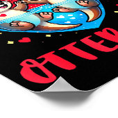 Poster You’re My Otter Half Valentine Funny Love Pun Cute (Coin)