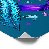 Poster You Ribbon Bird Suicide Prevention Awareness  (Coin)