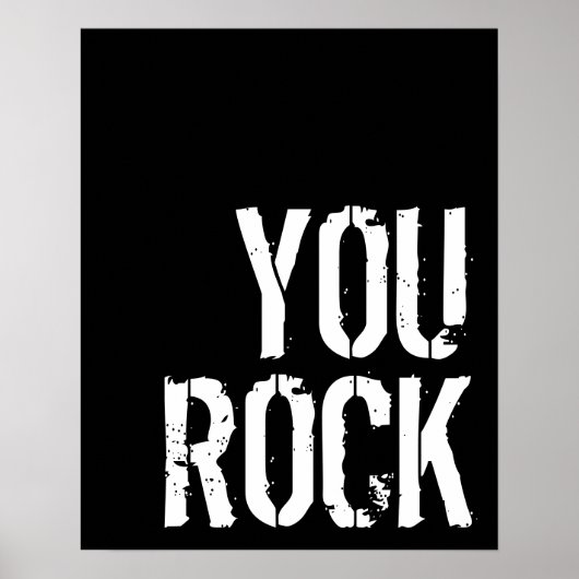 Poster You Rock - (Devant)