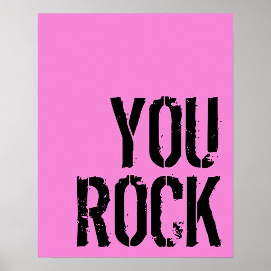 Poster You Rock - (Devant)