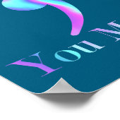 Poster You Semicolon Cat Suicide Mental Health Awareness  (Coin)