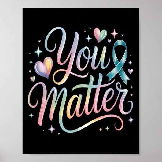 Poster You Suicide Prevention Awareness (Devant)