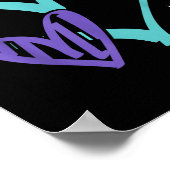 Poster You Suicide Prevention Awareness Teal &amp; Purple (Coin)