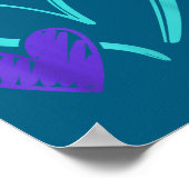 Poster You Suicide Prevention Awareness Teal Purple Heart (Coin)