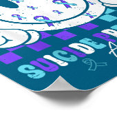Poster You Teal Purple Ribbon Suicide Prevention Awarenes (Coin)