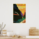 Poster Yougoslavie, Yougoslavie Vintage voyage (Cuisine)