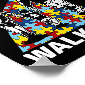 Poster You'll Never Walk Alone Sensibilisation à l'autism (Coin)