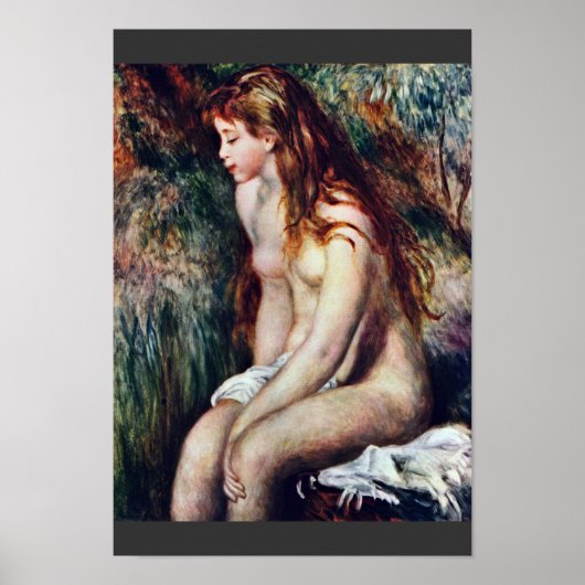 Poster Young Bather De Pierre-Auguste Renoir (Devant)